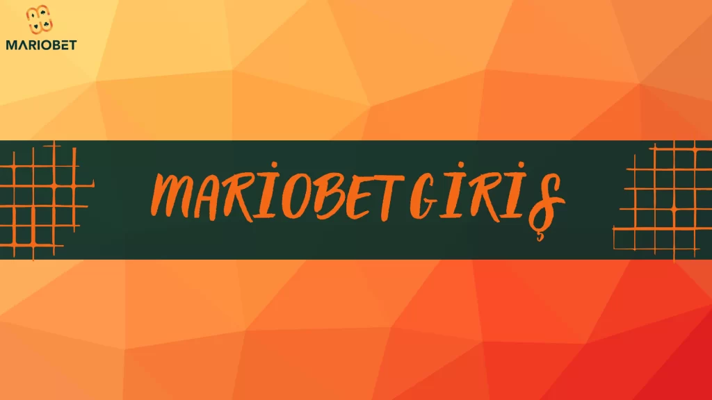 mariobet giriş